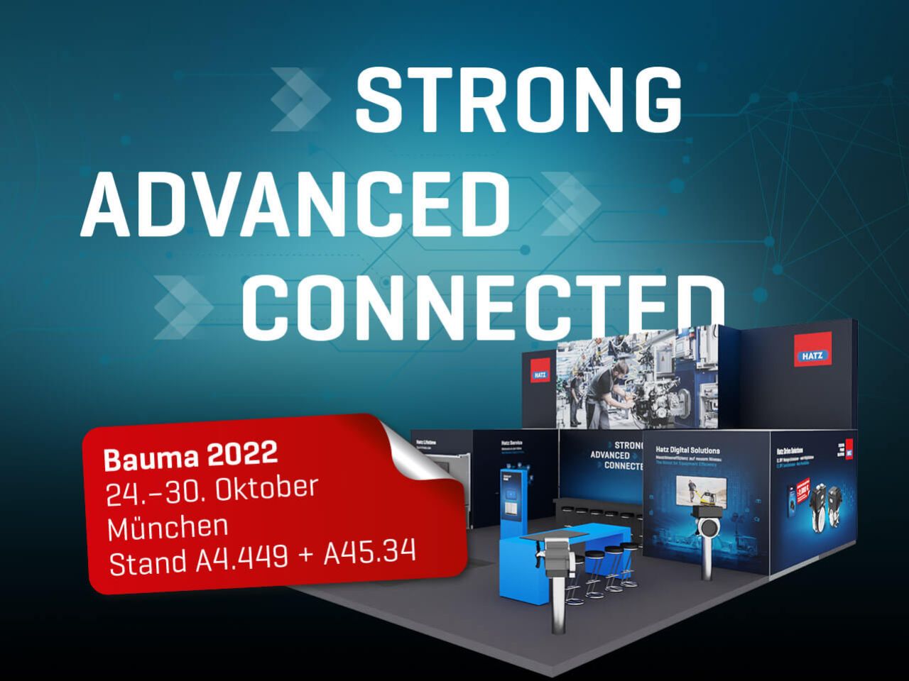 Hatz auf der Bauma 2022